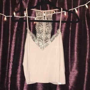 NWOT Forever 21 Eyelash Lace Cami